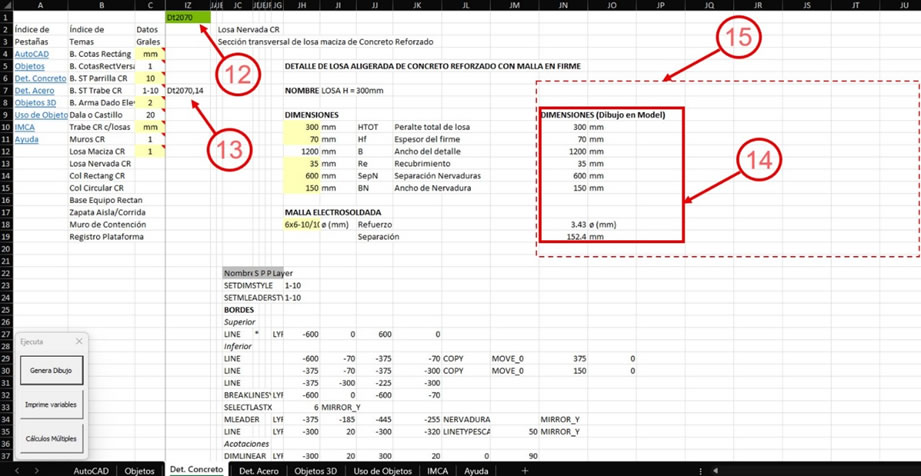 Interfaz gráfica de la Aplicación EAS 2