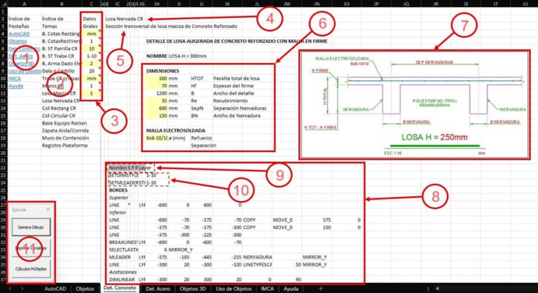 Interfaz gráfica de la Aplicación